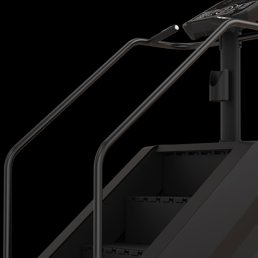 FitRx stair stepper on dark background